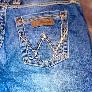 Size 12 wrangler boot cut jeans